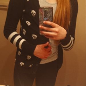 Skull cardigan